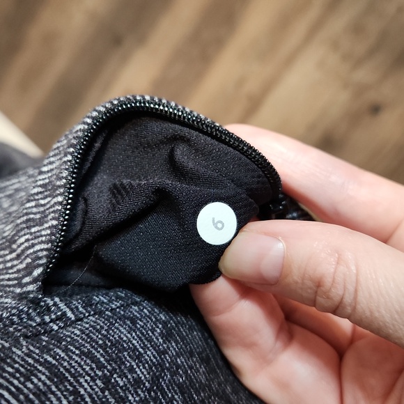 Lululemon Kanto Catch Me 1/2 ZipWee Stripe Black Heathered Black - Picture 12 of 12